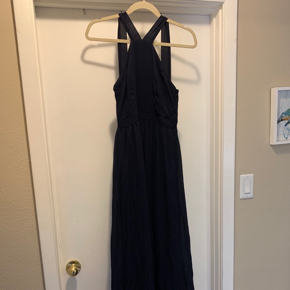 Lulus formal dress - navy blue worn once!
